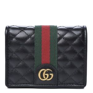 Gucci Vintage Quilted Trapuntata Wallet